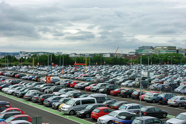 image of lots of cars parked up in a car park