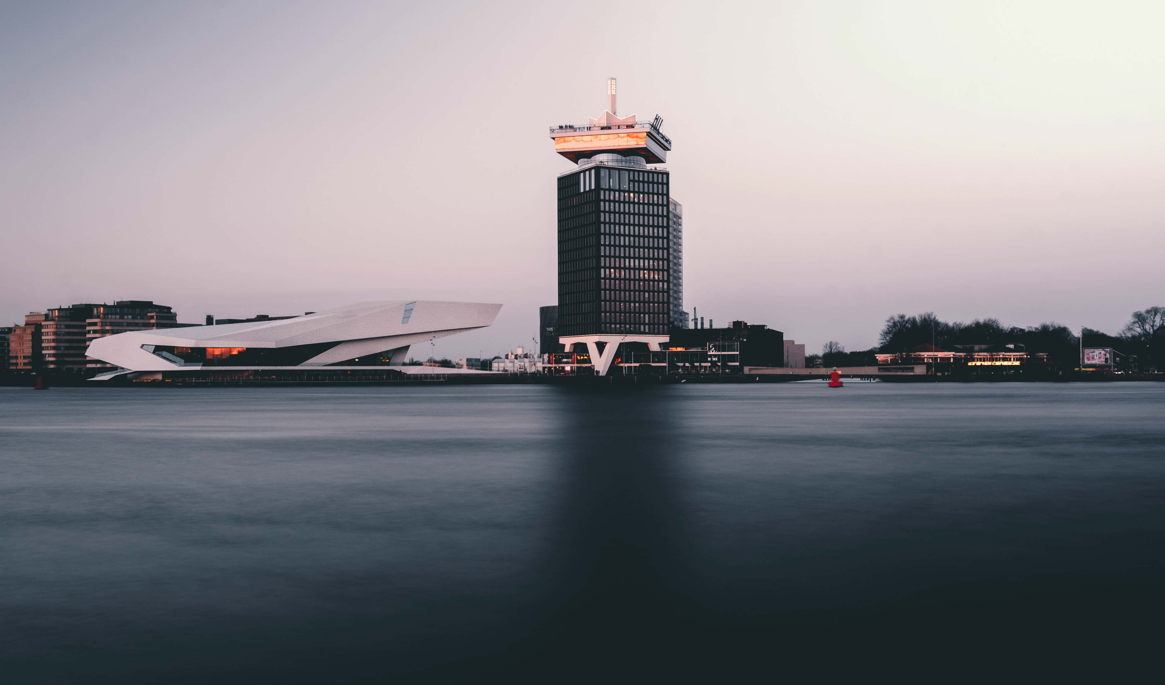 image of buildings on a city seafront