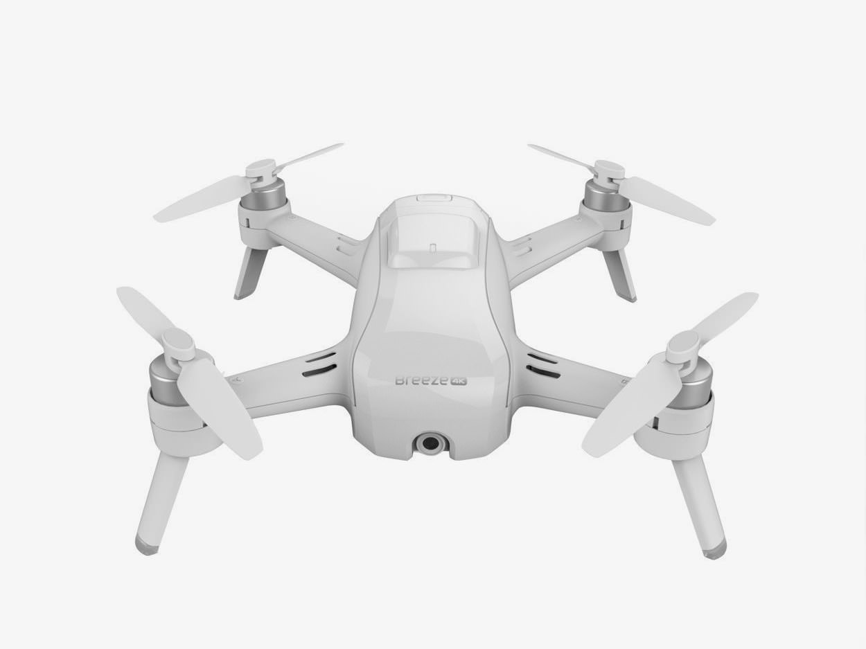 Image of a white drone