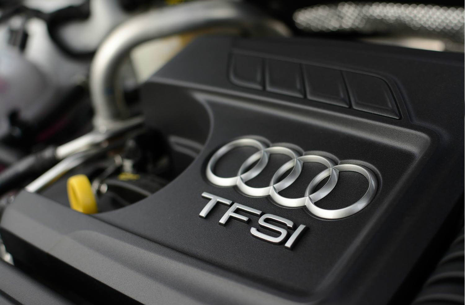 image of an audi tfsi engine