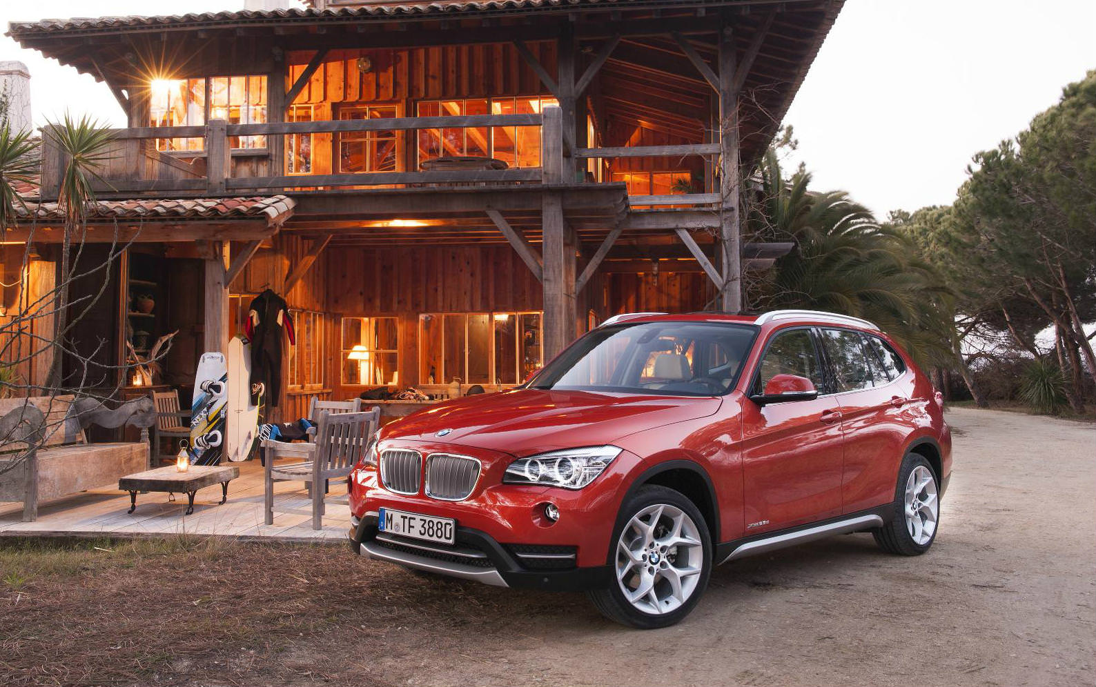 Guide to used SUVs with panoramic sunroof - A Red BMW X1