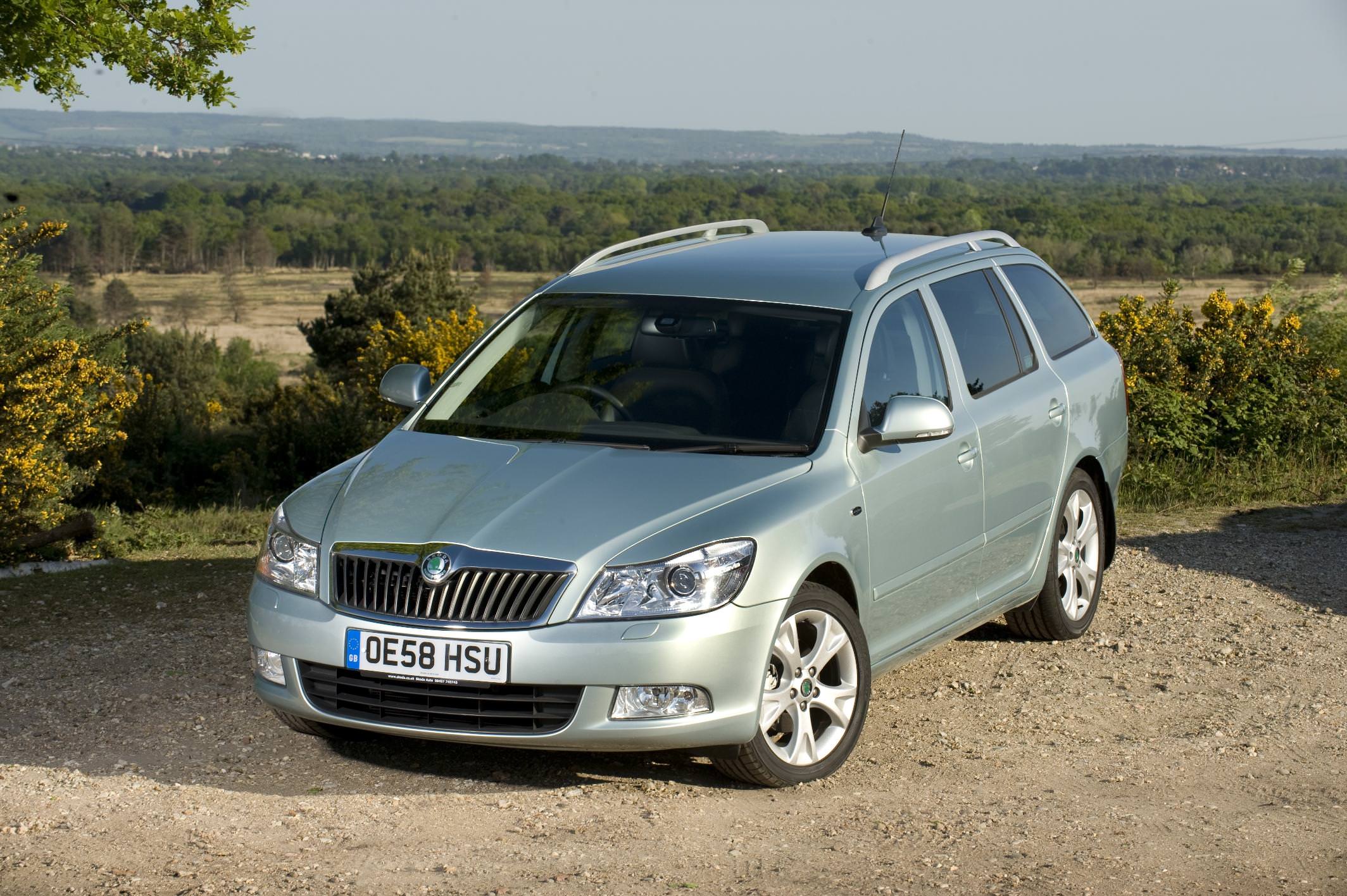 A Skoda Octavia estate, one of the best used family cars for £600