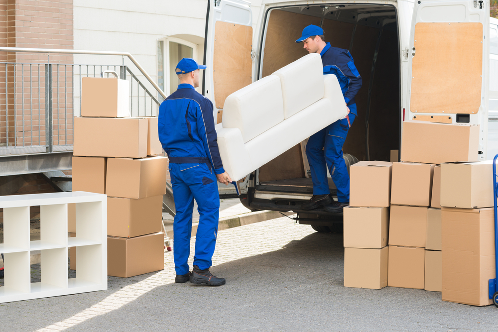 Loading a truck