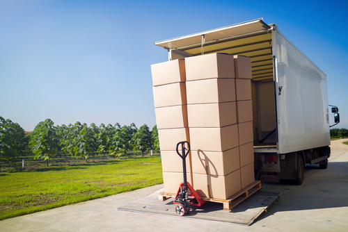 Truck and forklift