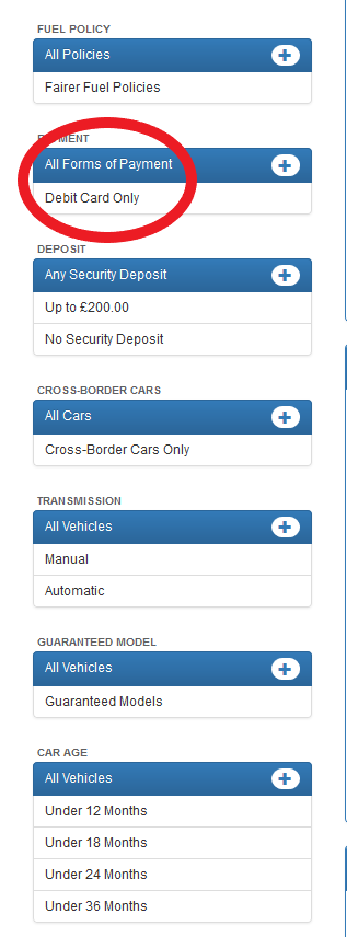 debit card hire debit card hire