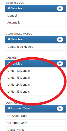 new car filter new car filter