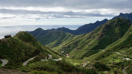 tenerife road tenerife landscape