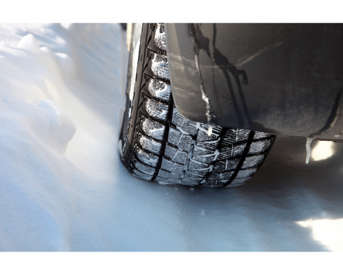 winter tyre winter tyre in snow