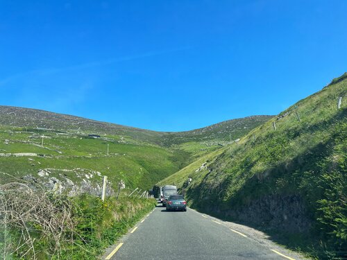 country road with car country road with car