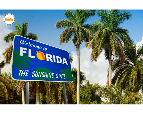 welcome to florida florida sign