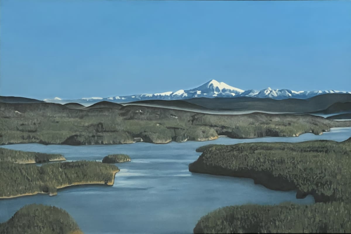 Puget Sound & Mt. Baker, 30 x 40 in