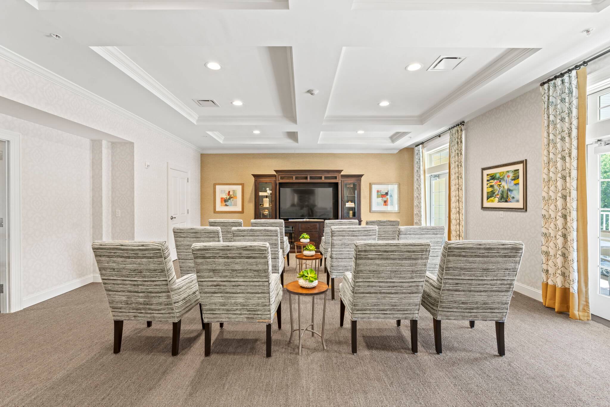 Sunrise at Silas Burke House