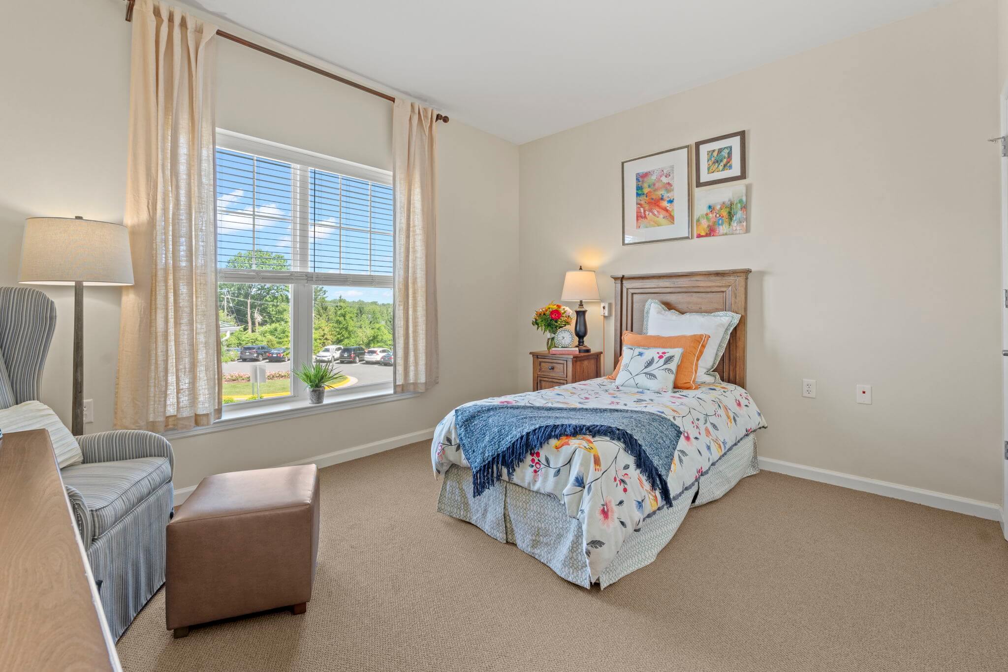 Sunrise at Silas Burke House