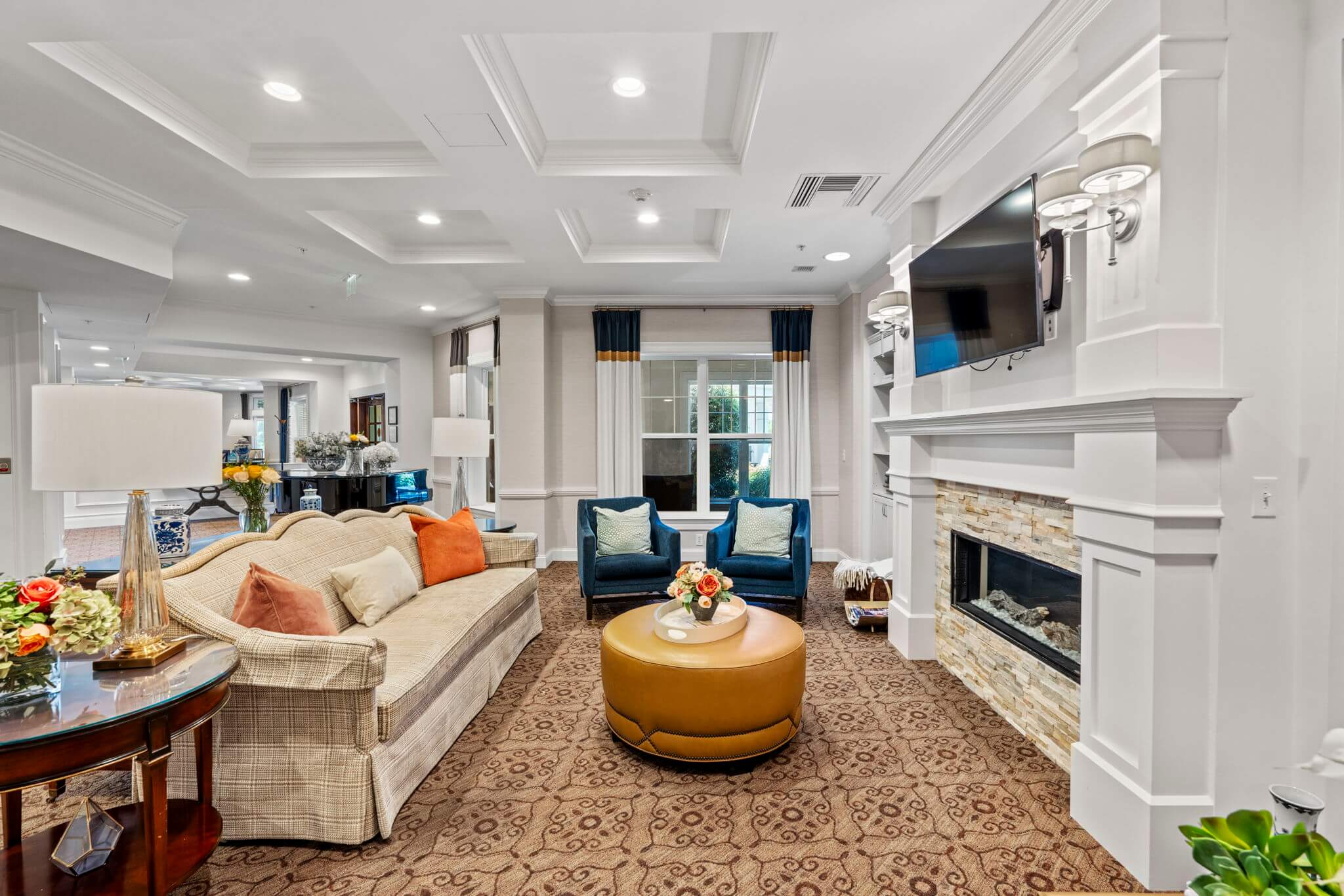 Sunrise at Silas Burke House