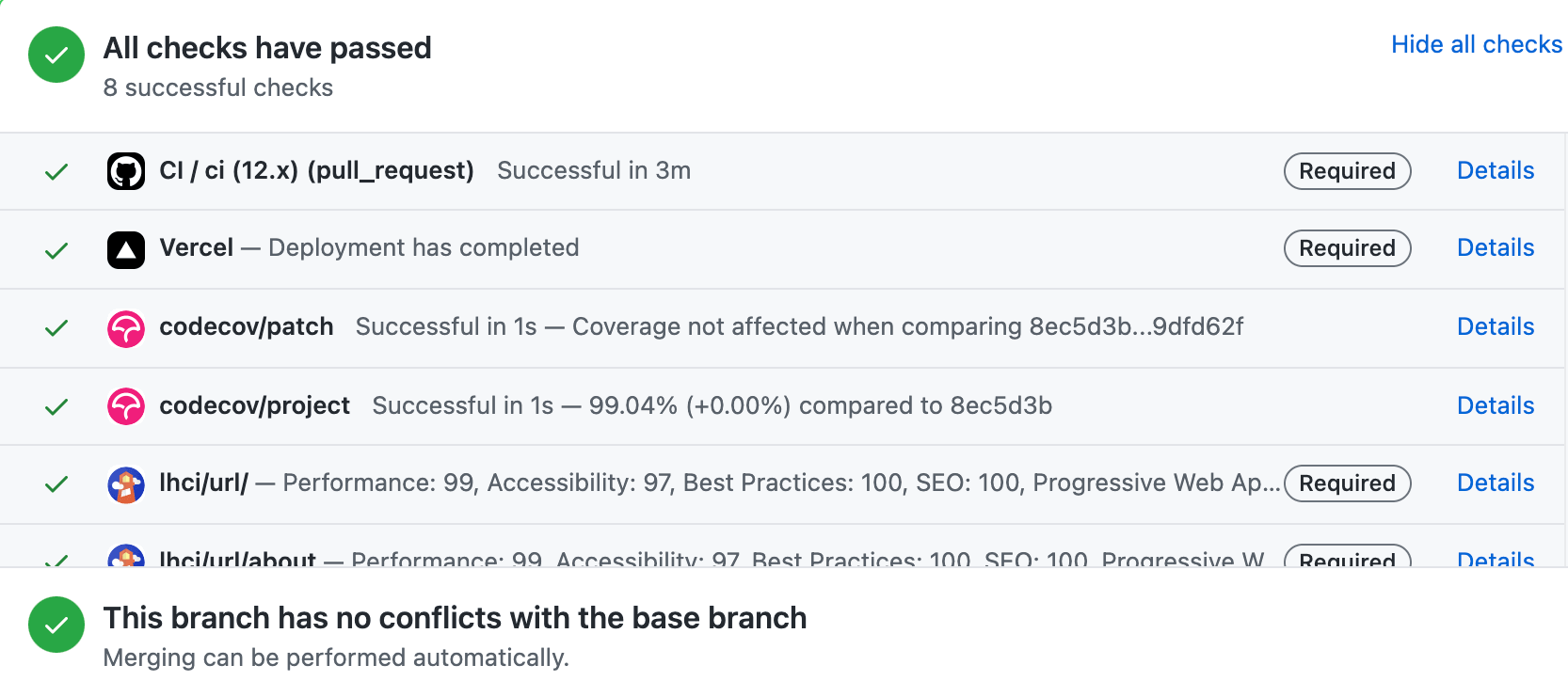 PR Checks