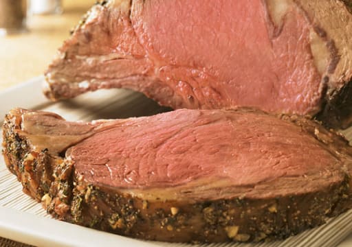 Peppery Beef Rib Roast