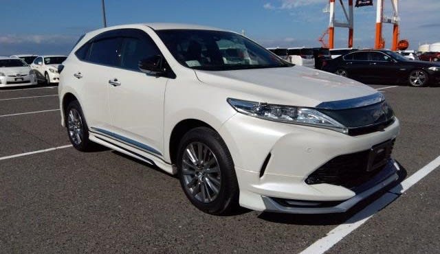 TOYOTA HARRIER 2018 PREMIUM PKG PEARL