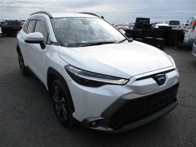 TOYOTA COROLLA CROSS 2021 HYBRID Z FROSTED WHITE