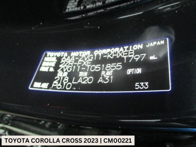 TOYOTA COROLLA CROSS 2023 Z PACKAGE BLACK