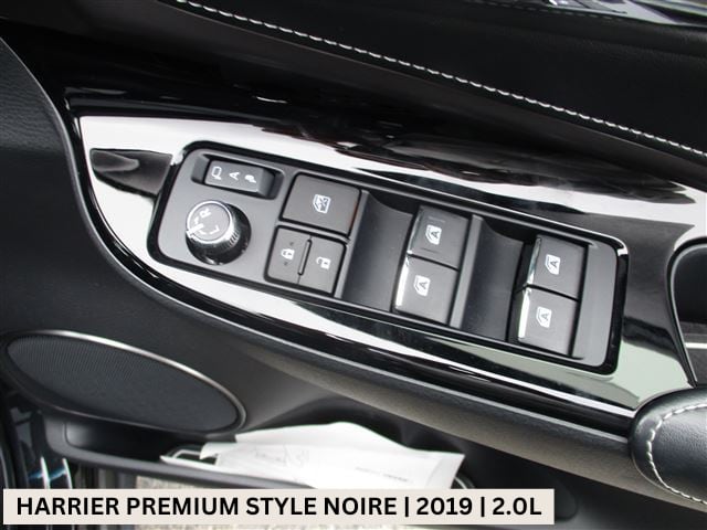 TOYOTA HARRIER 2019 PREMIUM STYLE NOIRE BLACK