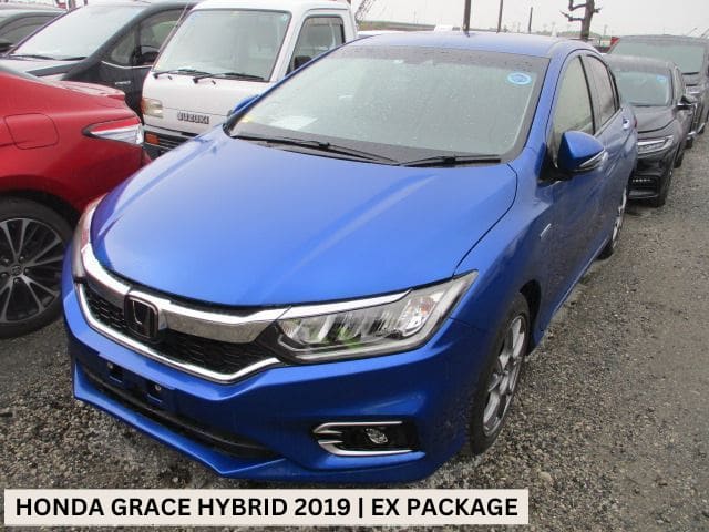 HONDA GRACE 2019 EX *HONDA SENSING BLUE