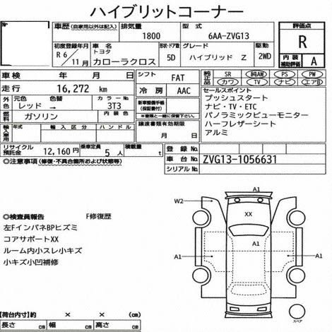 Auction Sheet