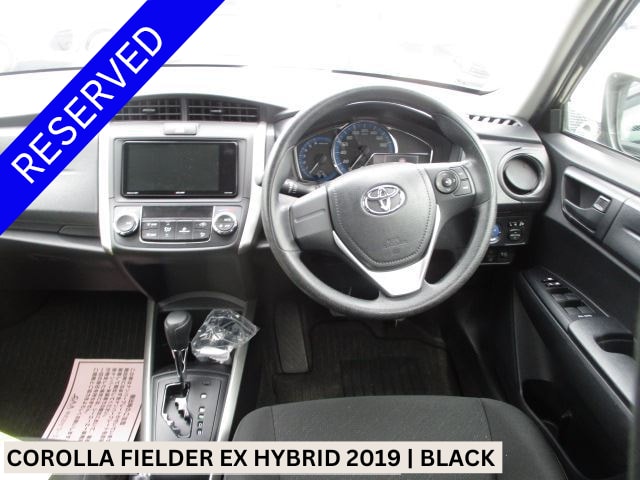 TOYOTA COROLLA FIELDER EX 2019 EX  BLACK