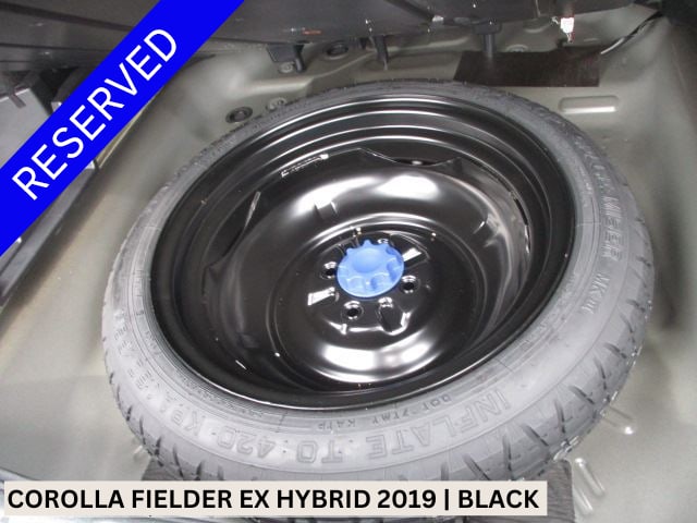 TOYOTA COROLLA FIELDER EX 2019 EX  BLACK