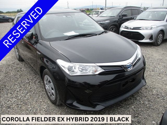 TOYOTA COROLLA FIELDER EX 2019 EX  BLACK