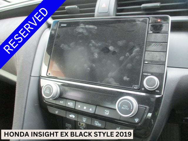 HONDA INSIGHT 2019 EX BLACK STYLE MULBERRY METALLIC