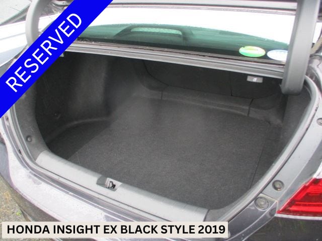 HONDA INSIGHT 2019 EX BLACK STYLE MULBERRY METALLIC