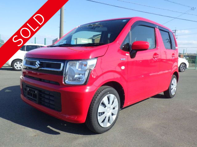 SUZUKI WAGON-R 2018 FX PKG RED