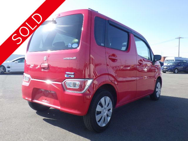 SUZUKI WAGON-R 2018 FX PKG RED