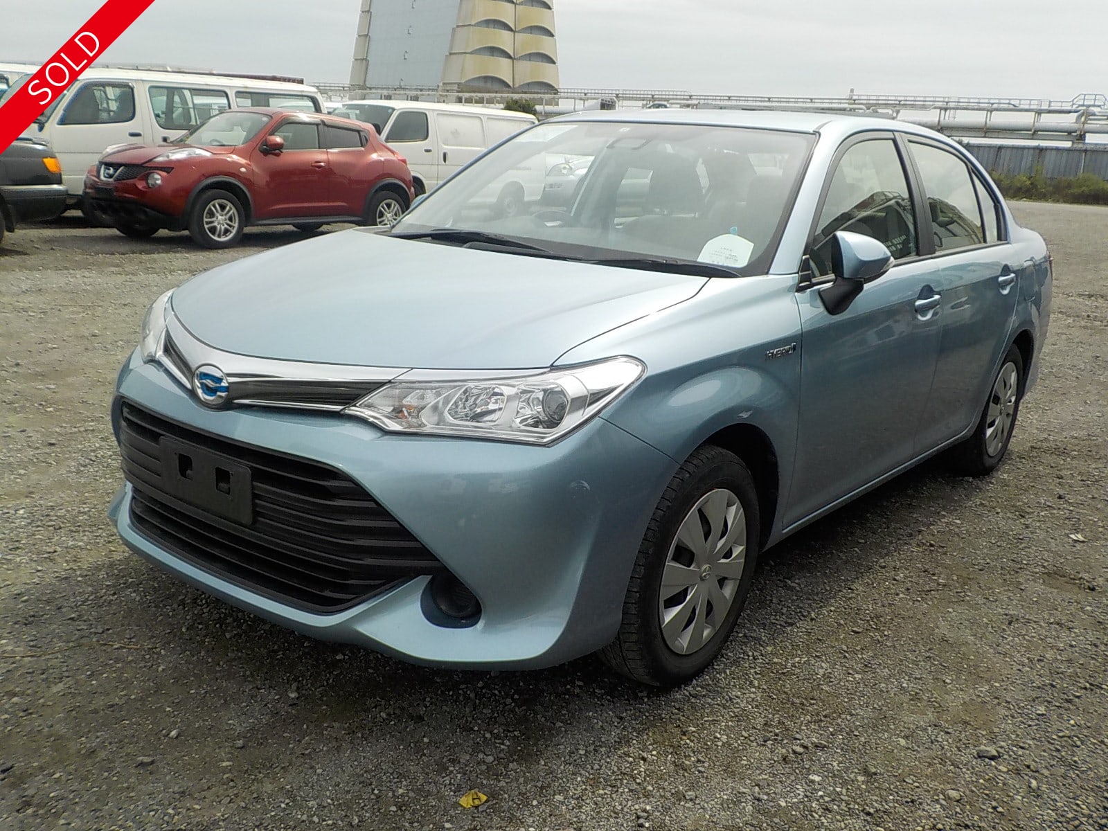 TOYOTA AXIO 2015 X BLUE