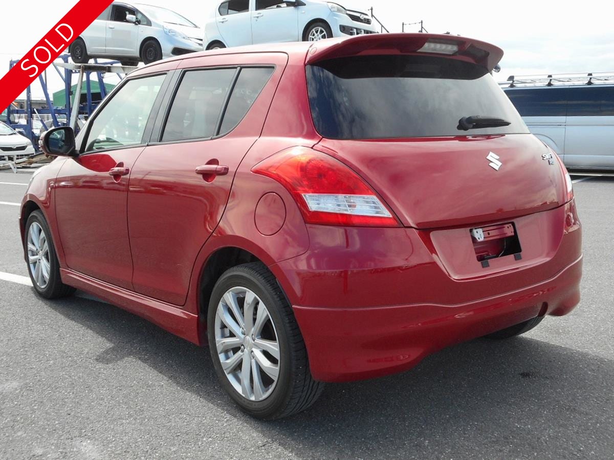 SUZUKI SWIFT 2014 RS RED