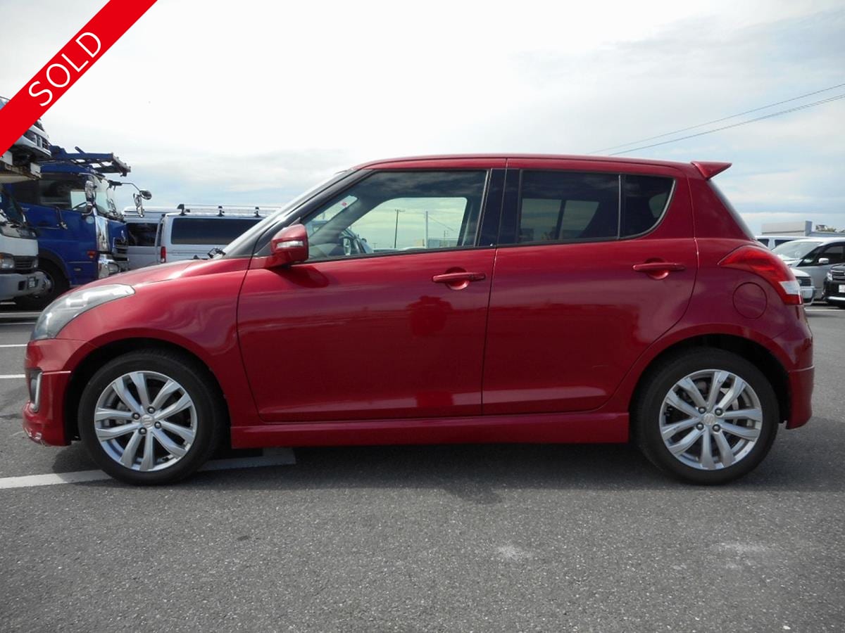 SUZUKI SWIFT 2014 RS RED