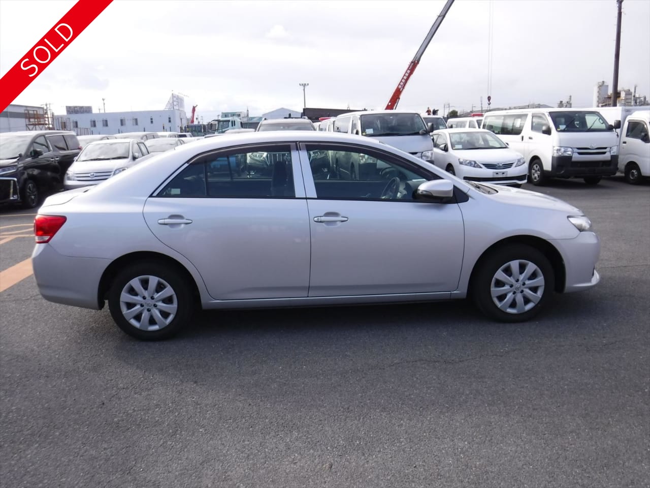 TOYOTA ALLION 2015 A15 SILVER