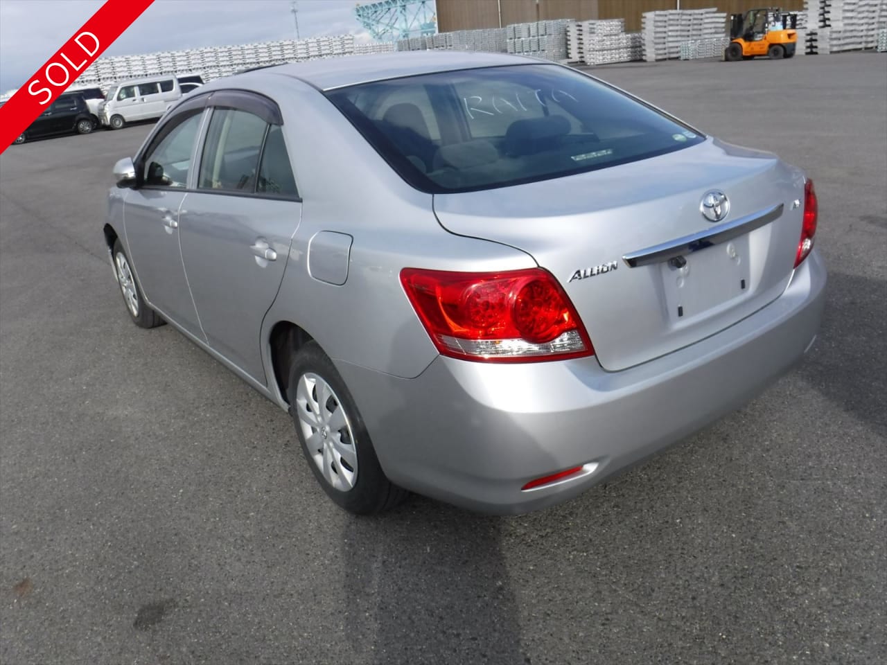 TOYOTA ALLION 2015 A15 SILVER