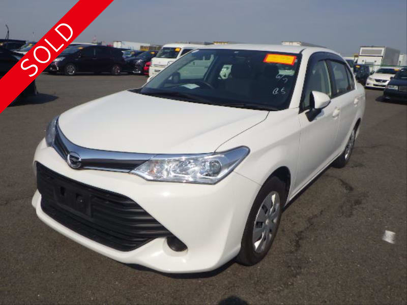 TOYOTA AXIO 2016 X BUSINESS PKG WHITE