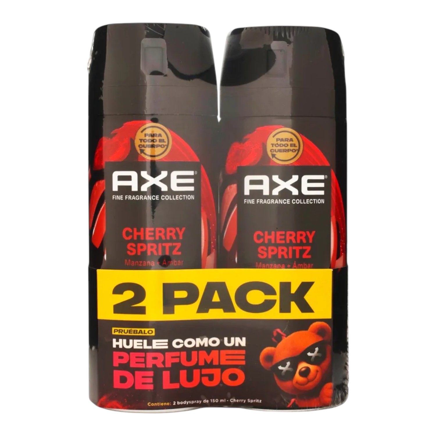 2 Pack Desodorante Axe Cherry Spritz 300ml