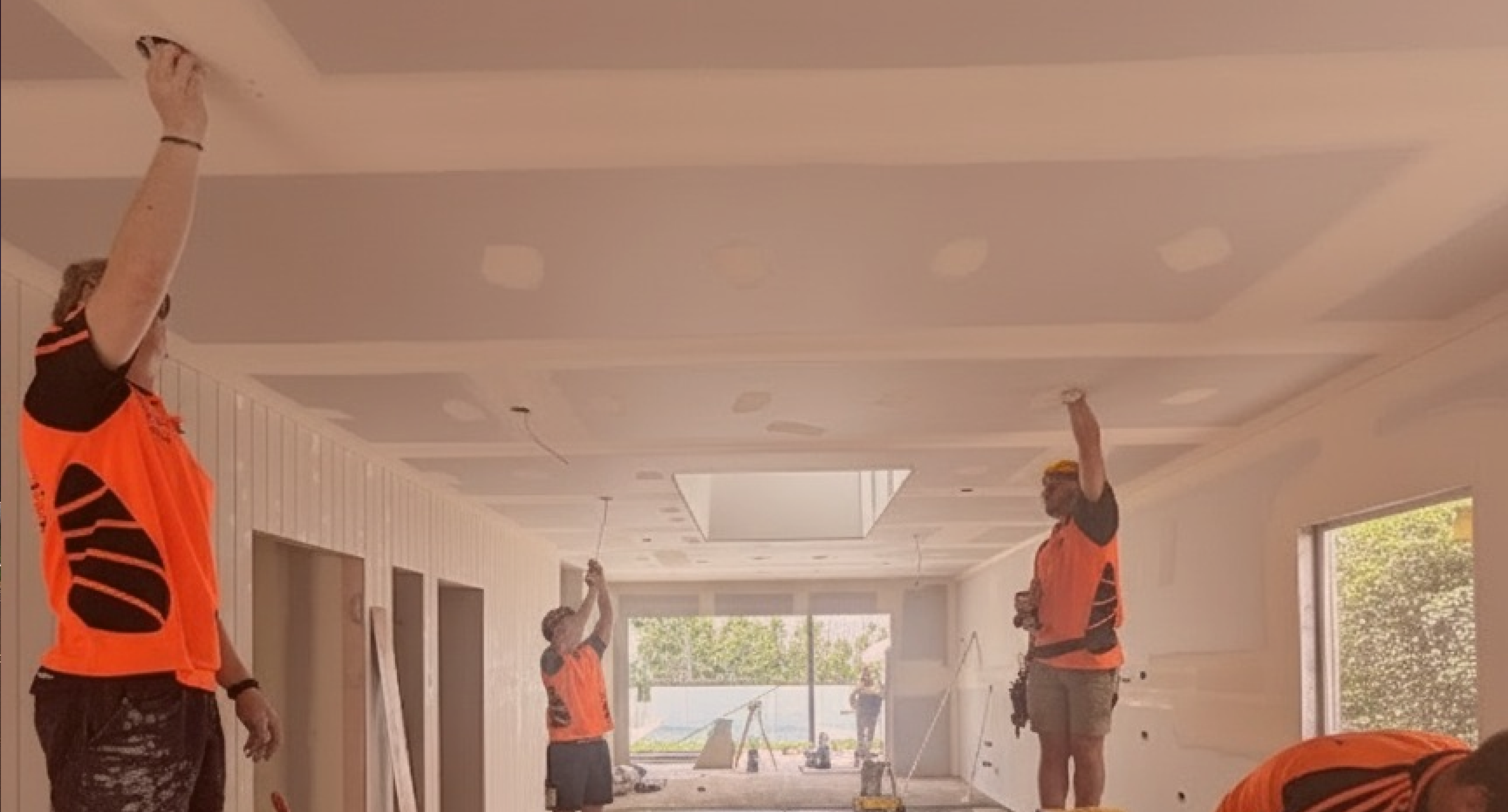 Exclusive Electrical & Air projects showcasing modern downlight replacements and LED lighting upgrades, including indoor kitchens, hallways, and outdoor feature lighting. Professional LED installation in Brisbane for energy efficiency, style, and long-lasting illumination.