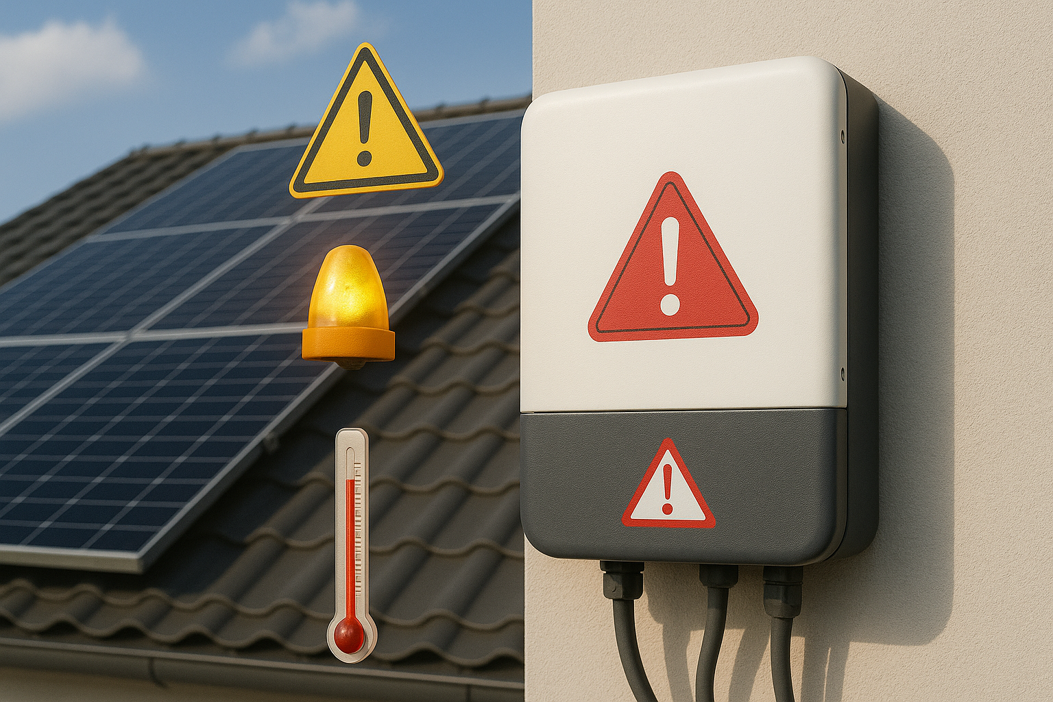 Solar Inverter Faults: The Early Warning Signs Homeowners Must Never Ignore
