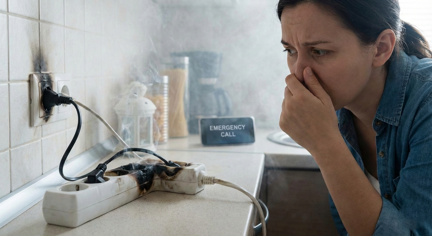 What a Burning Plastic Smell Means, And Why It’s an Emergency