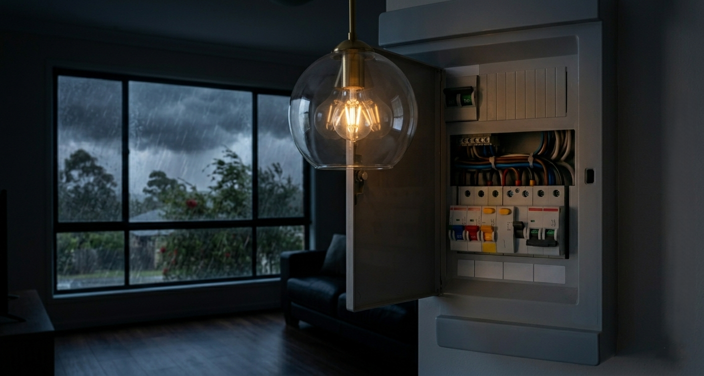Why Your Lights Flicker When It’s Windy or Raining
