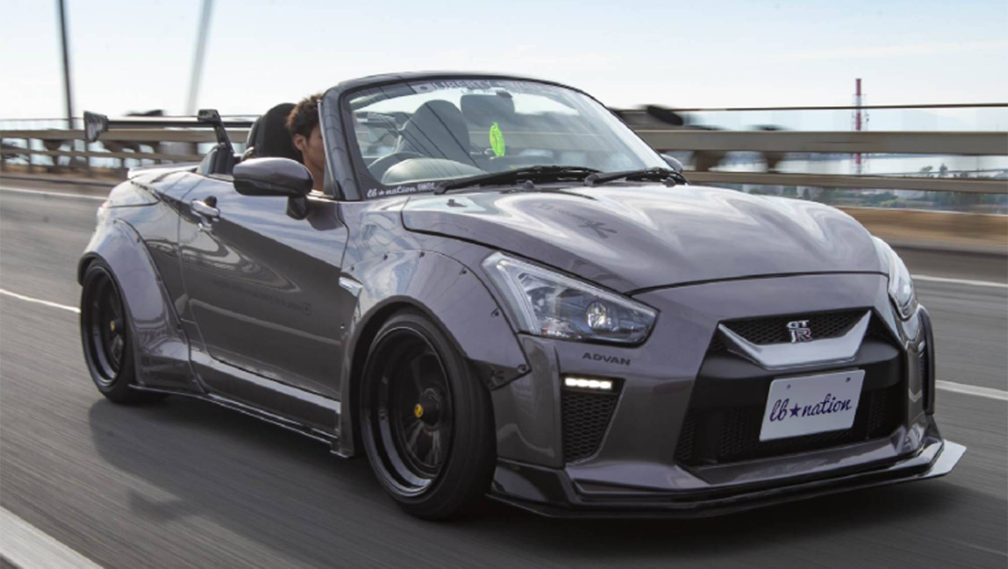 Liberty Walk's Daihatsu Copen GT-K is the last word in Kei car body kits