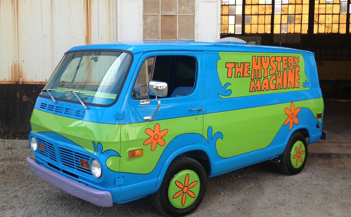 Zoinks! A real-life Mystery Machine! | CarsGuide - OverSteer