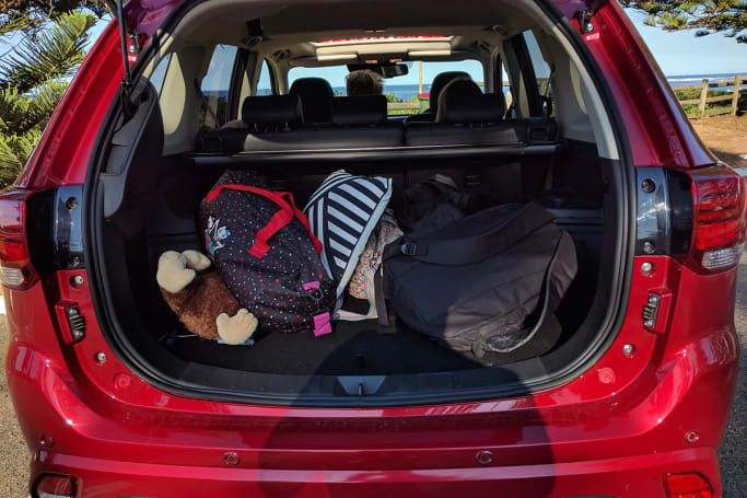 Mitsubishi Outlander Boot Size Litres Mitsubishi Outlander PHEV Exceed 2017 review: family test | CarsGuide
