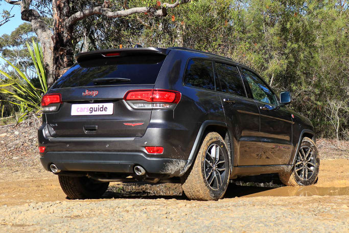 Jeep Grand Cherokee Trailhawk 2018 Off Road Review Carsguide