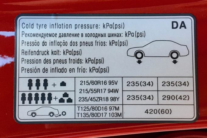 Tire Repair Kit >> Kia Optima Tyre Pressure | CarsGuide Tire Repair Kit >> Kia Optima Tyre Pressure | CarsGuide