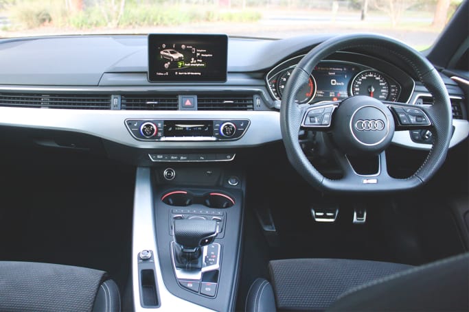 Audi A4 Black Edition Interior Car Audi